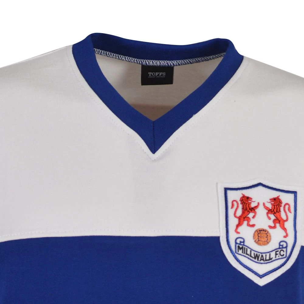 Millwall 1963 Home Retro Football Shirt - Image 2