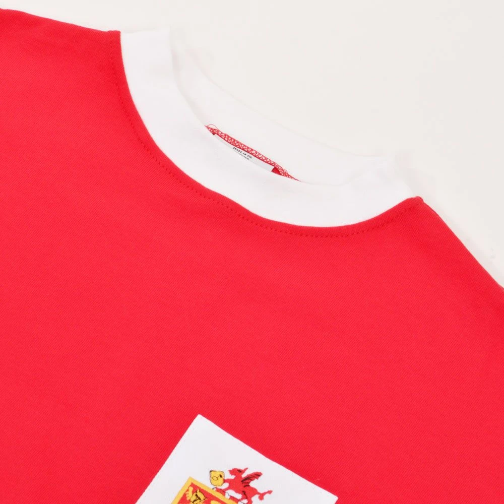 Wrexham 1967 - 1970 Retro Football Shirt - Image 3