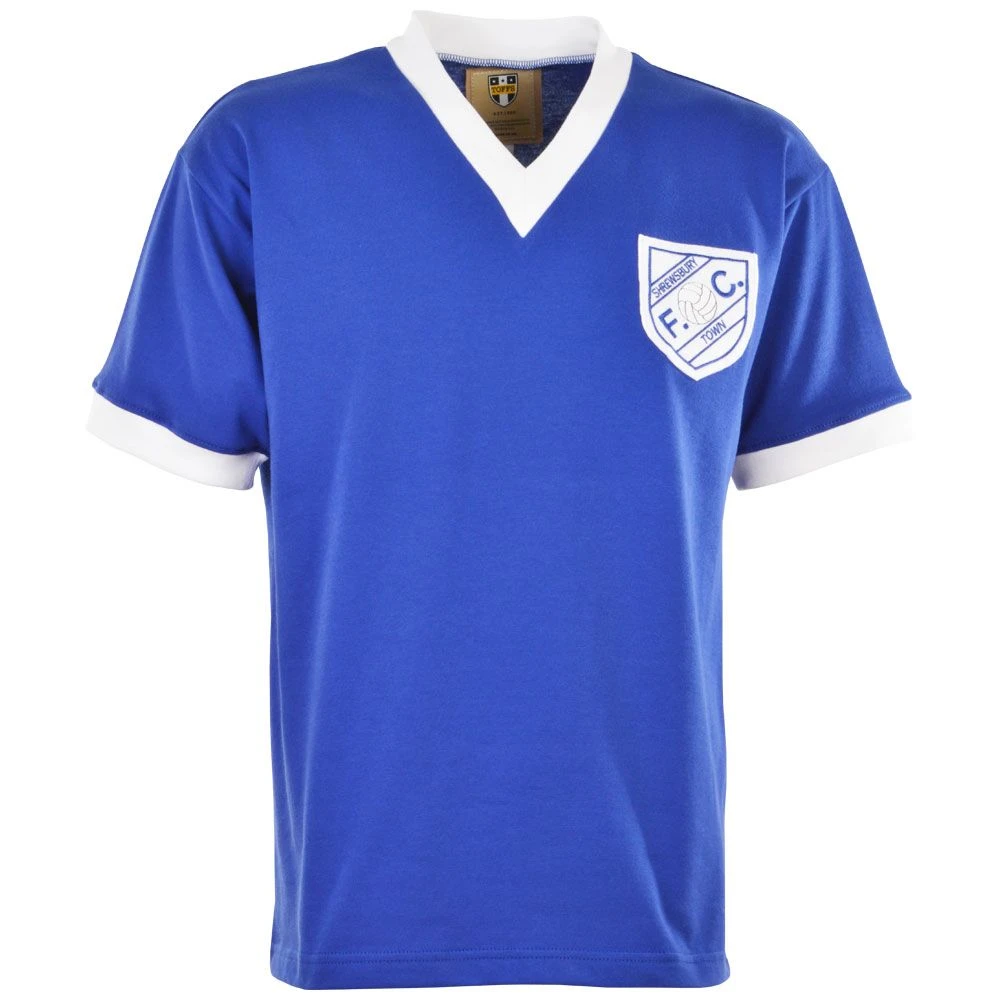Shrewsbury Town 1960s Kids Retro Football Shirt