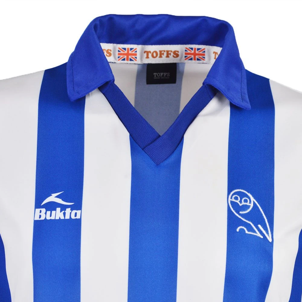 Sheffield Wednesday 1982-83 Bukta Kids Retro Football Shirt - Image 2