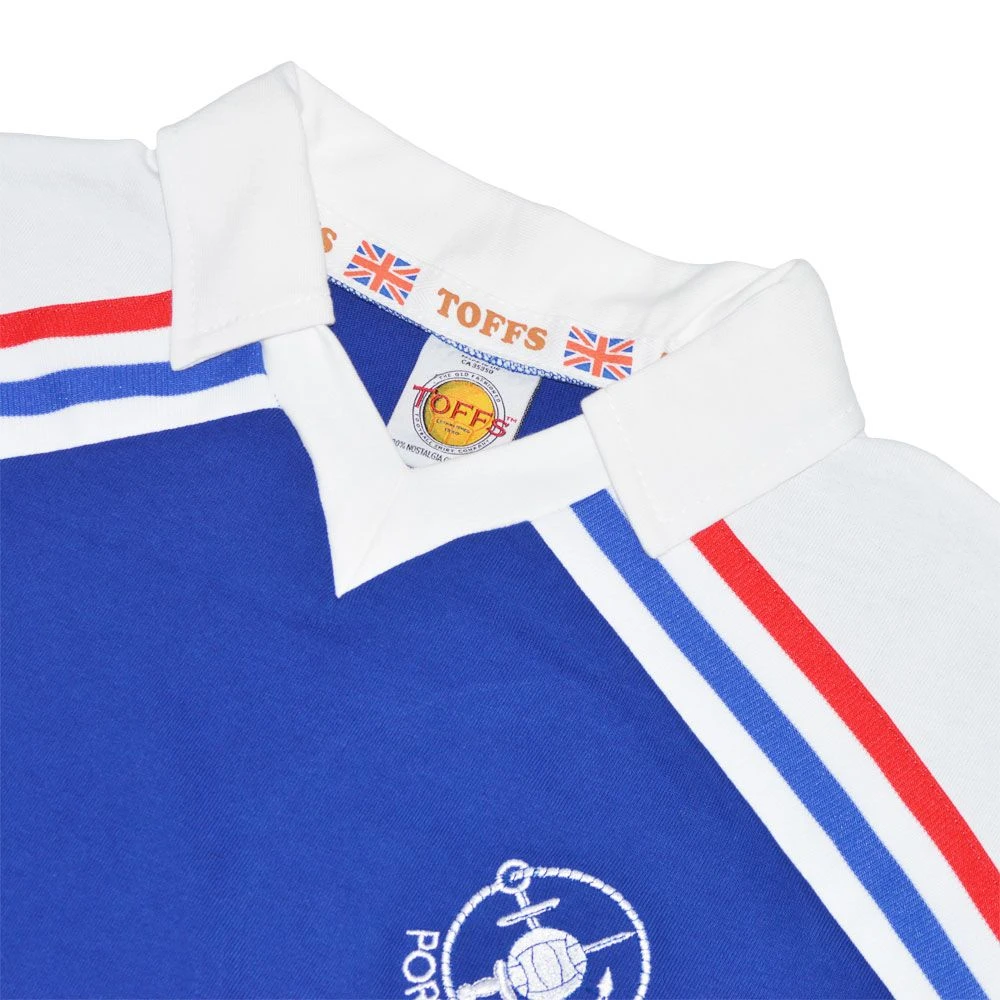 Portsmouth 1980-1982 Home Retro Football Shirt - Image 3