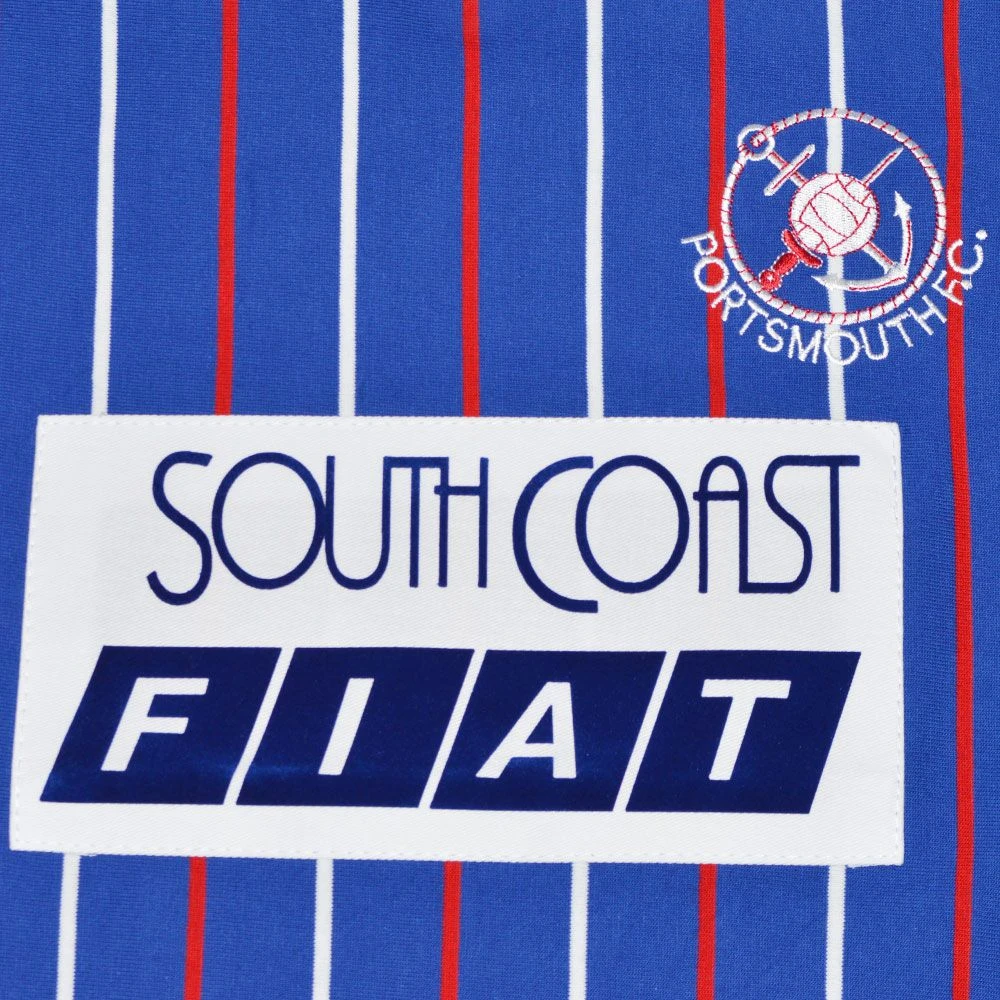 Portsmouth 1987-1988 Retro Football Shirt - Image 3
