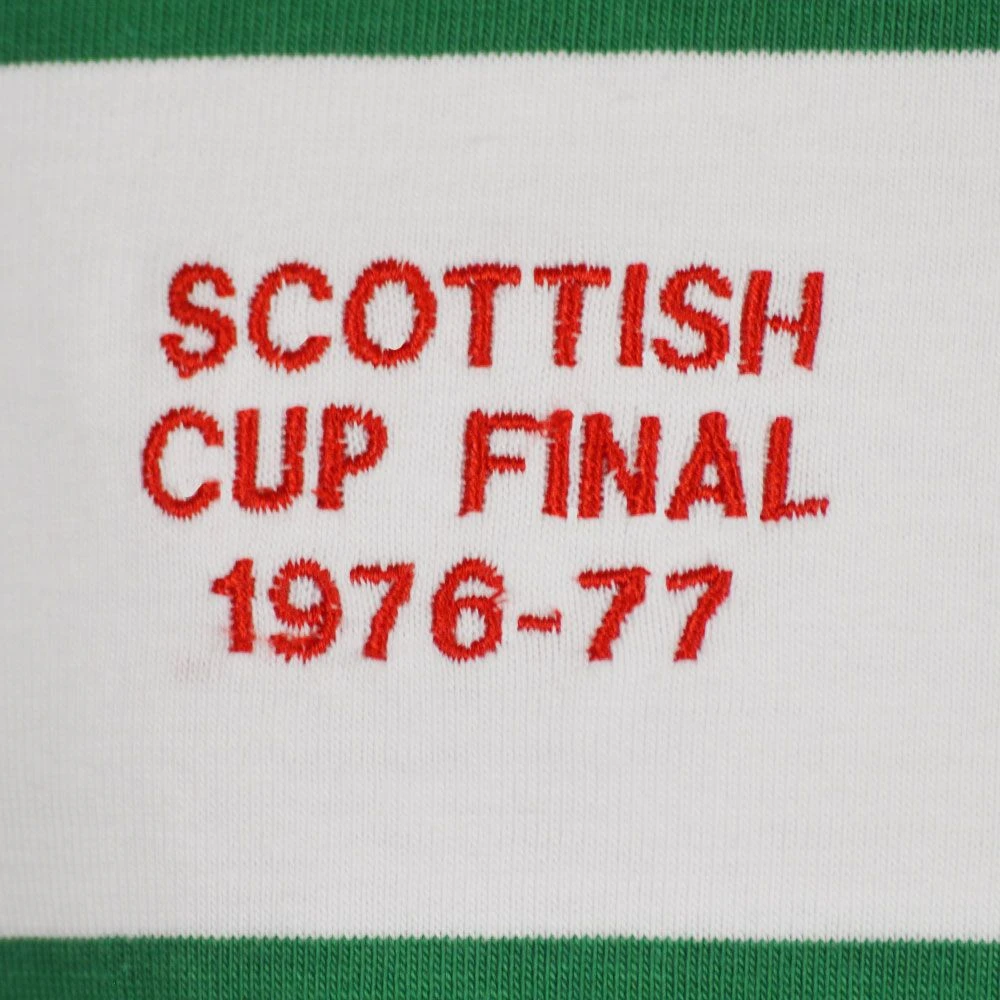 Celtic 1976-1977 Scottish Cup Final Retro Football Shirt - Image 2
