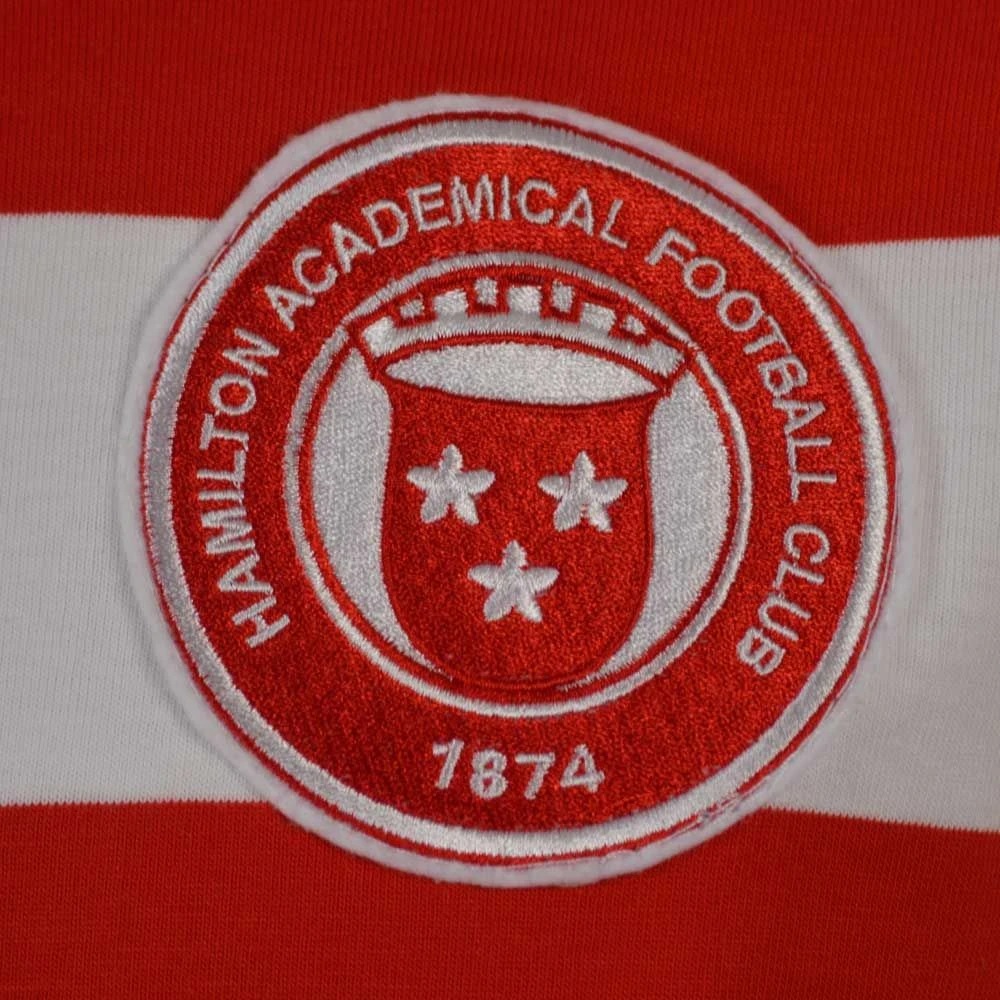 Hamilton Academical 1979-82 Retro Football Shirt - Image 3