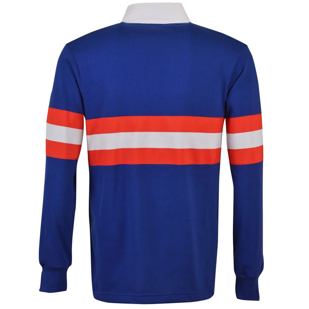 Rangers 1950s Retro Football Shirt - Image 2