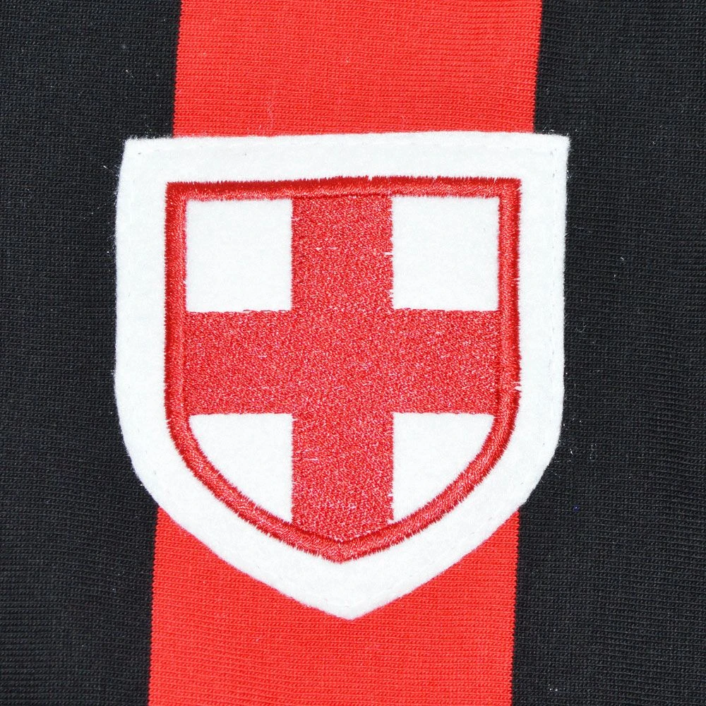 AC Milan 1930s-40s Retro Football Shirt - Image 2