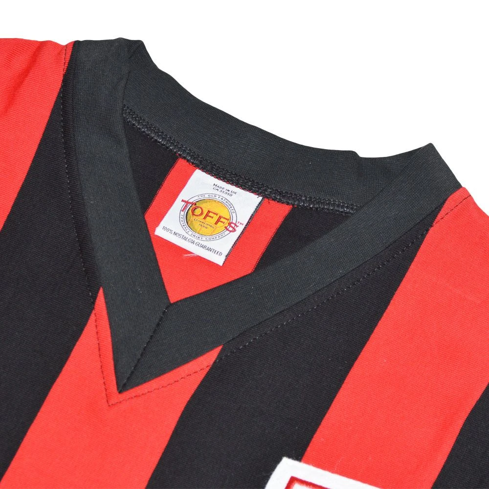 AC Milan 1930s-40s Retro Football Shirt - Image 3