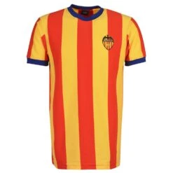 Valencia 1970s Retro Football Shirt
