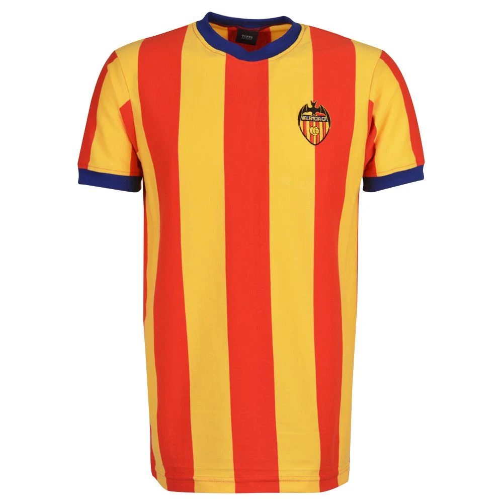 Valencia 1970s Retro Football Shirt