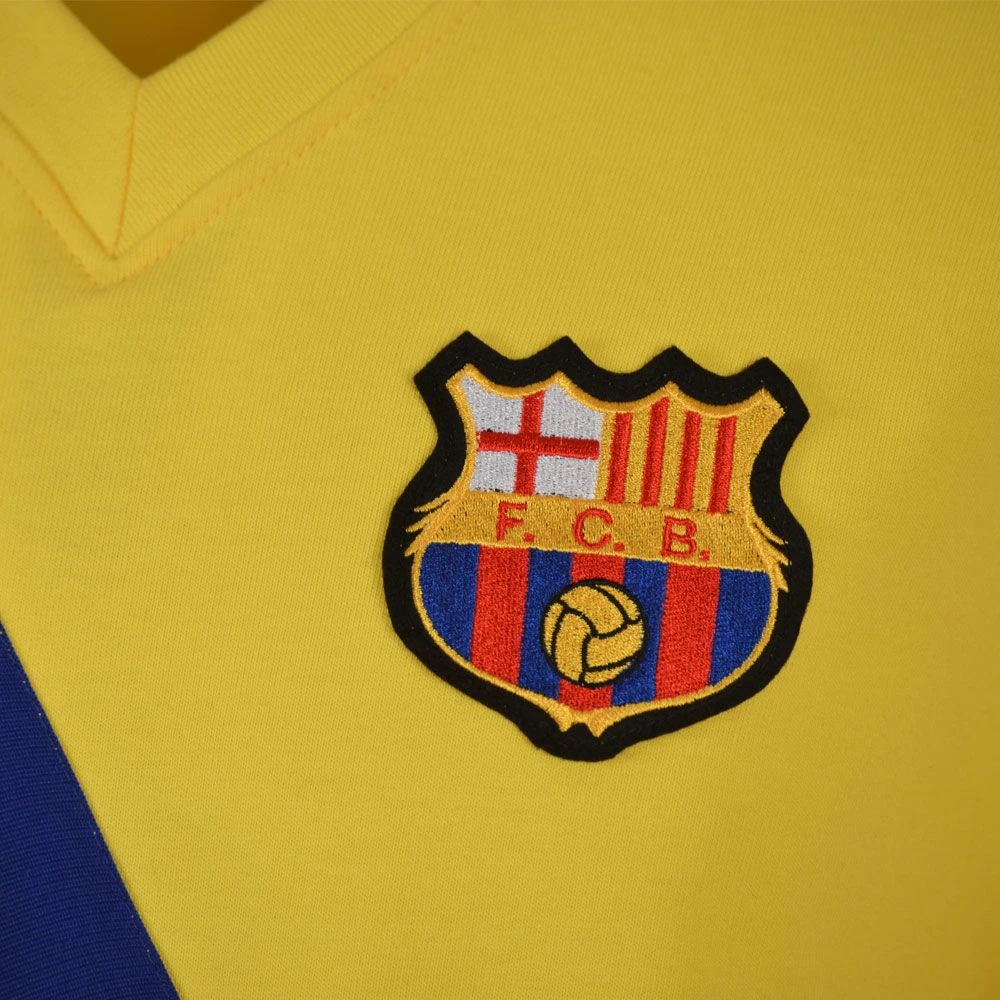 FC Barcelona 1974-75 Away Long Sleeve Retro Football Shirt - Image 2