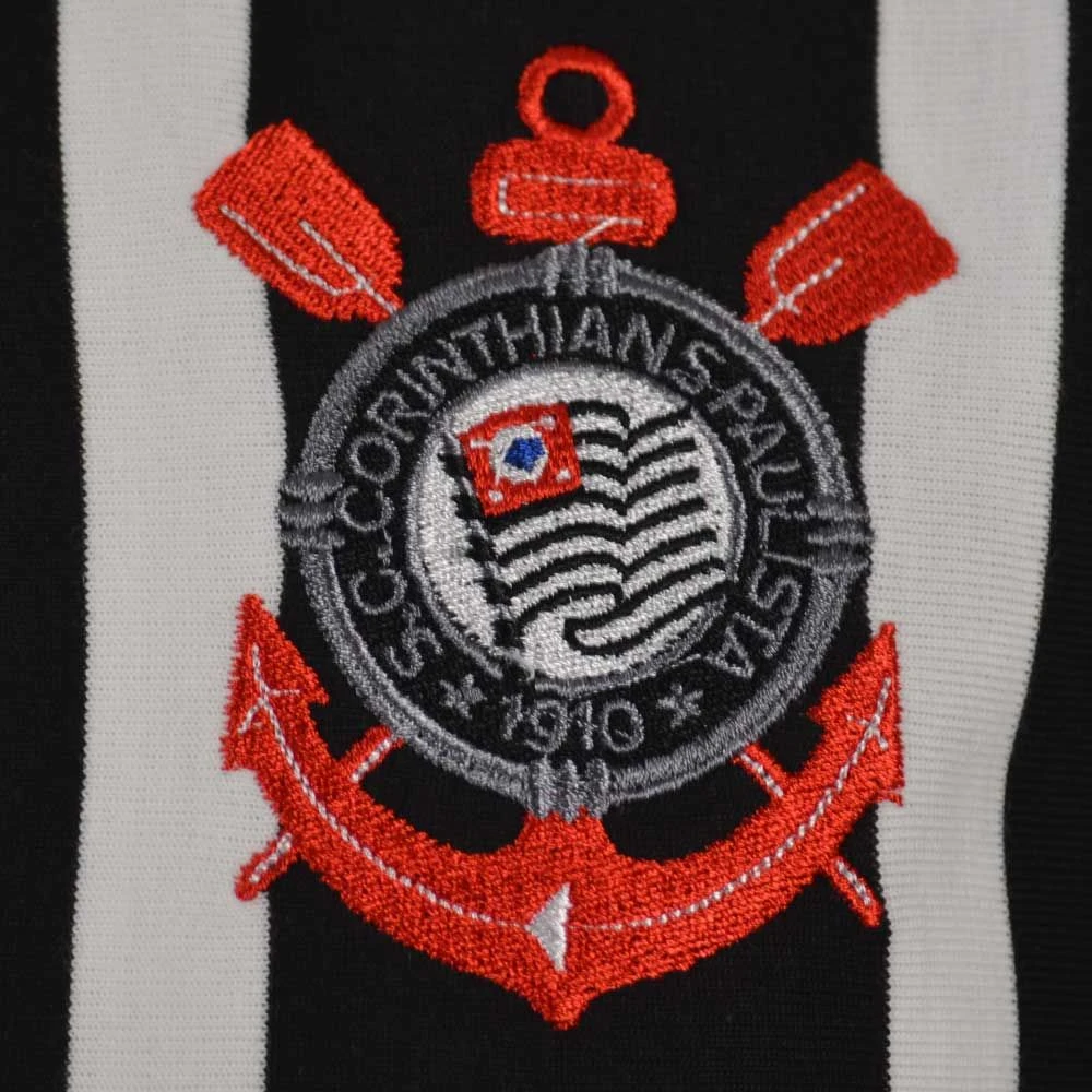 Corinthians Paulista 1977 Retro Football Shirt - Image 2