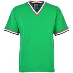 Saint Etienne Retro Short Sleeved Football Shirt