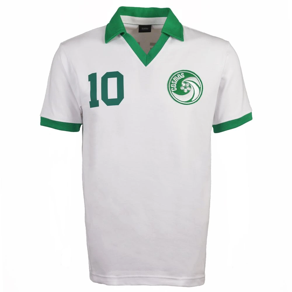 New York Cosmos Retro Football Kids Shirt With PELE 10