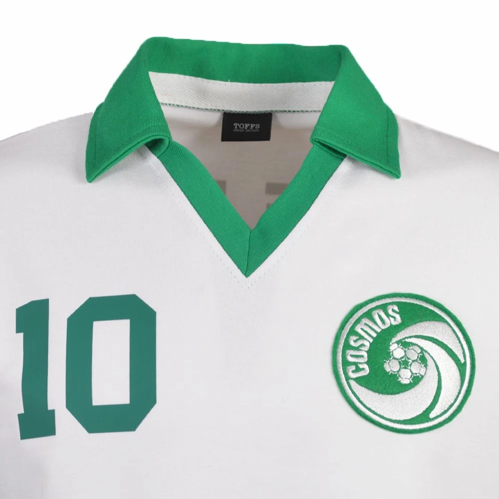 New York Cosmos Retro Football Kids Shirt With PELE 10 - Image 3