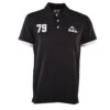 BUKTA Heritage Polo Black With White Cuffs