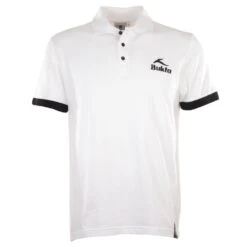 BUKTA Polo White With Black Cuffs