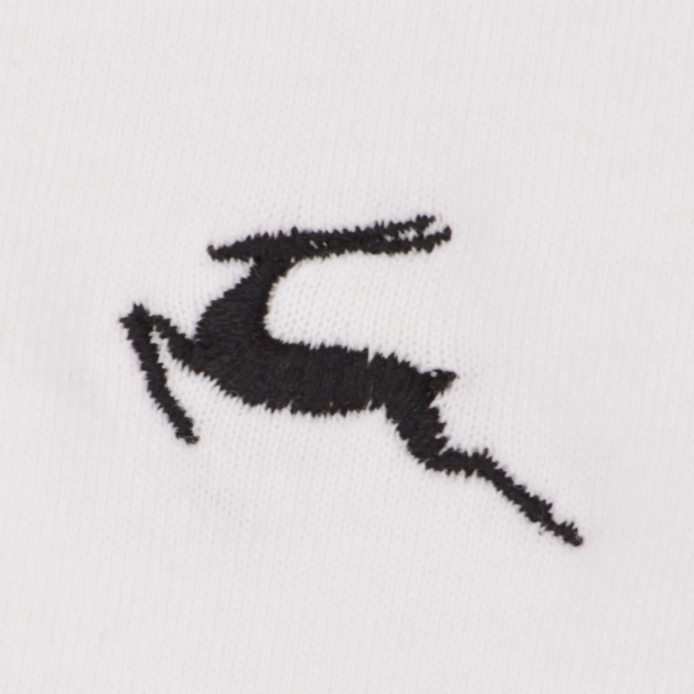 BUKTA Lifestyle Polo White With Black Cuffs - Image 2