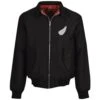 New Zealand 1980 Rugby Black Harrington Jacket