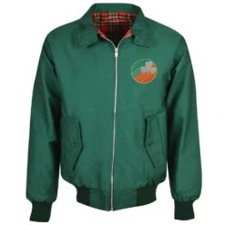 Republic Of Ireland Green Harrington Jacket