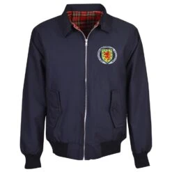 Scotland 1970s Navy Harrington Jacket