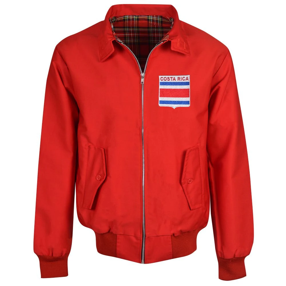 Costa Rica Red Harrington Jacket