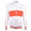 T.O.F.F.S WhiteTrack Top With Red Panel
