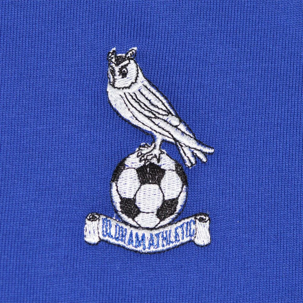 Oldham Athletic 1970s Kids Retro Football Shirt - Image 2
