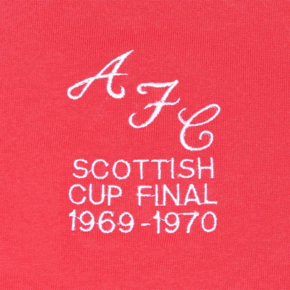 Aberdeen 1970 Scottish Cup Final Kids Retro Shirt - Image 2