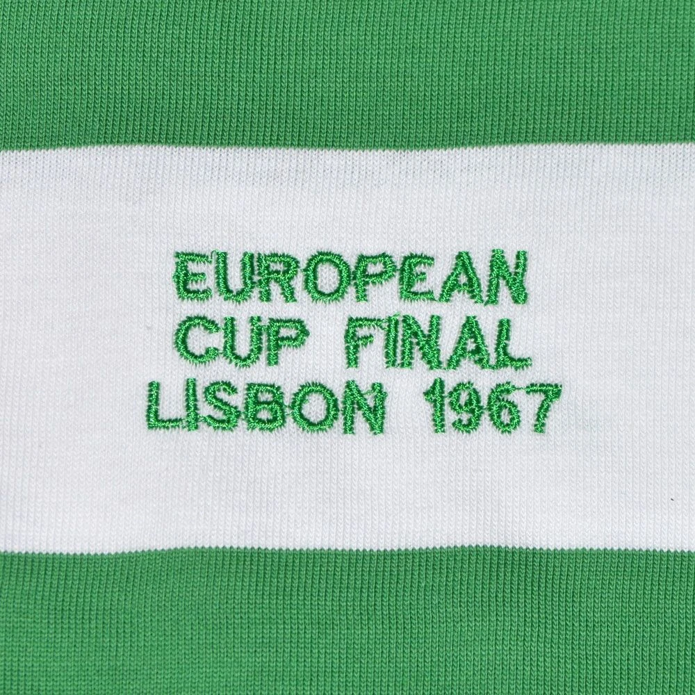Celtic 1967 European Cup Lisbon Short Sleeved Kids Shirt - Image 2