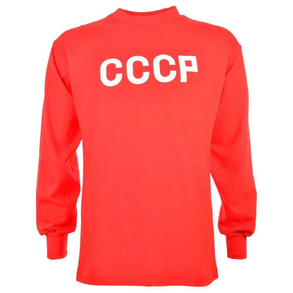 Soviet Union (CCCP) 1960s-70s Kids Retro Football Shirt