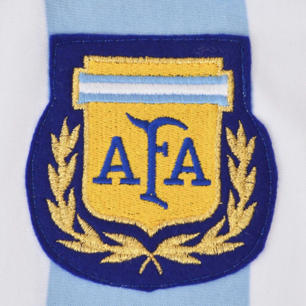 Argentina 1986 World Cup Kids Retro Football Shirt - Image 2