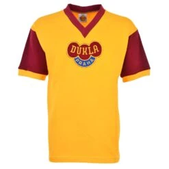 Dukla Prague 1960s Away Kids Retro Football Shirt