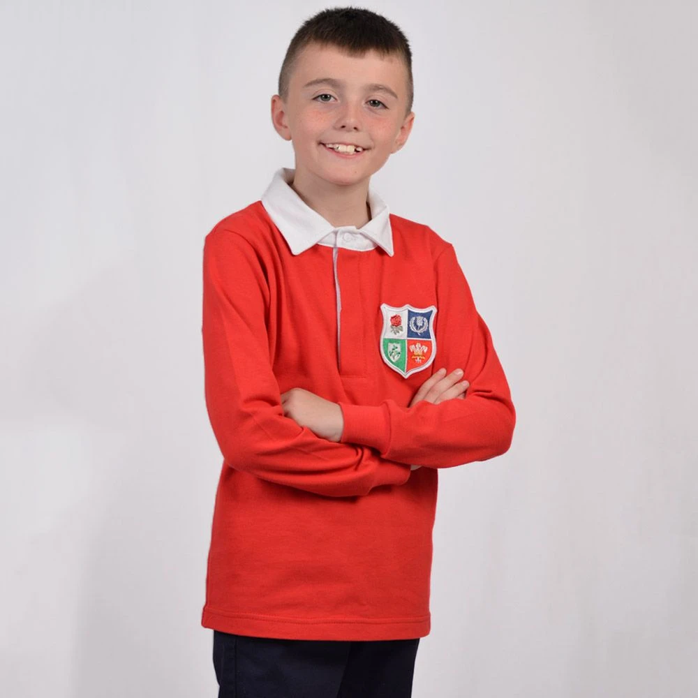 British & Irish Lions 1970's Vintage Kids Rugby Shirt