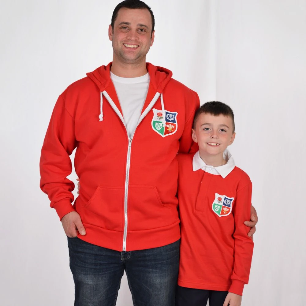 British & Irish Lions 1970's Vintage Kids Rugby Shirt - Image 2