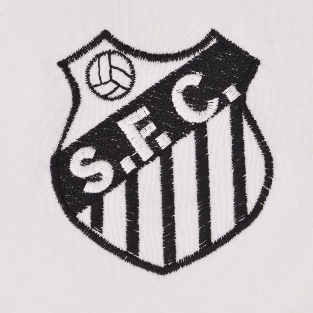 Santos No 10 White Polo Shirt - Image 2