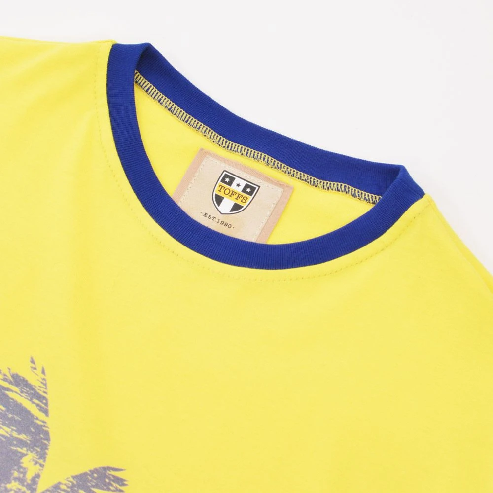 Colombia T-Shirt - Yellow/Royal Ringer - Image 3