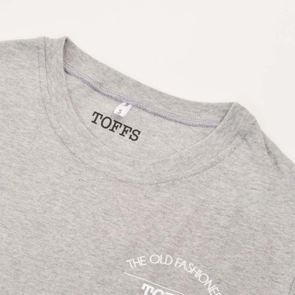 TOFFS: The Old Fashioned Football Shirt Co - Grey T-Shirt - Image 3
