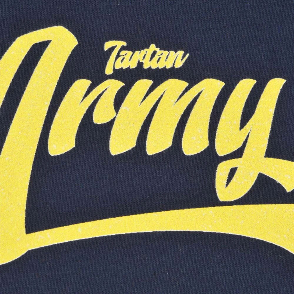 Kids Tartan Army - Navy/White Ringer - Image 2