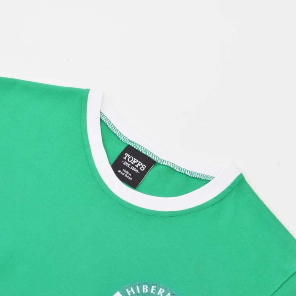 Hibernian 12th Man - Green/White T-Shirt - Image 3
