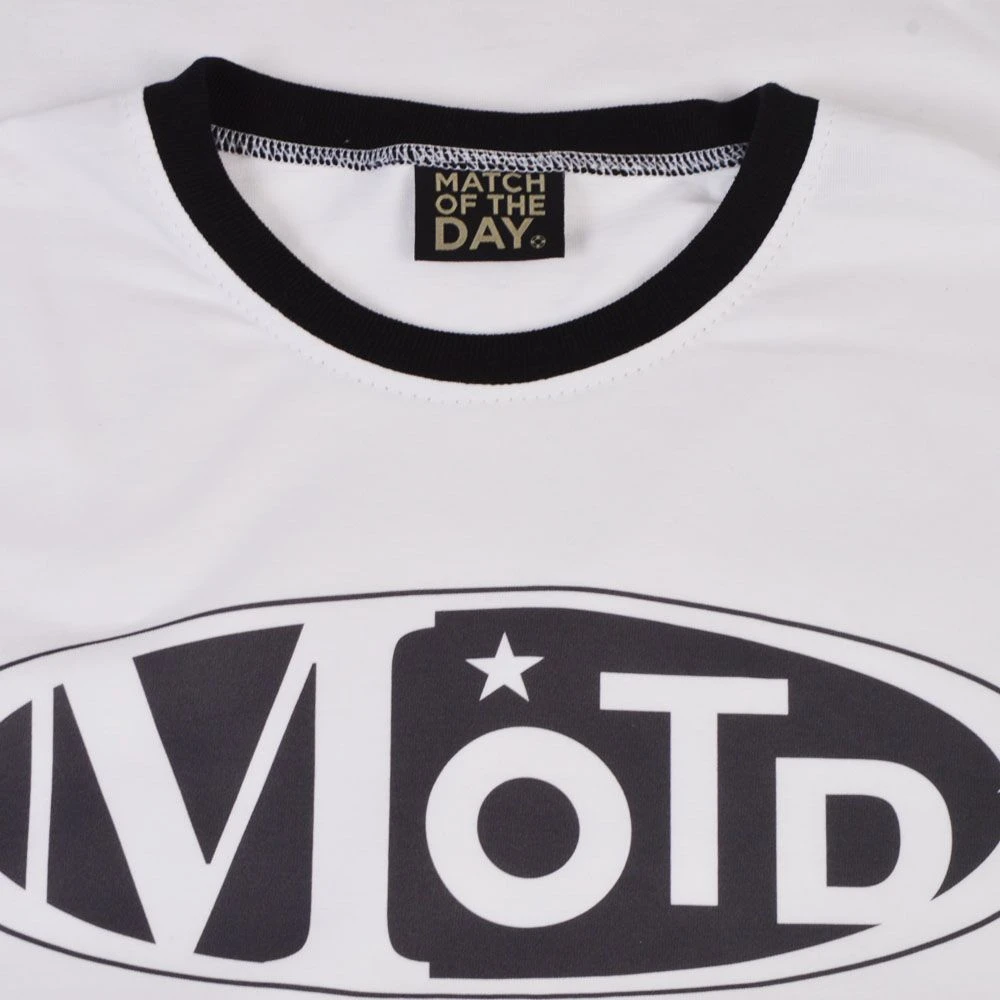 Match Of The Day Star T-Shirt - White/Black - Image 2