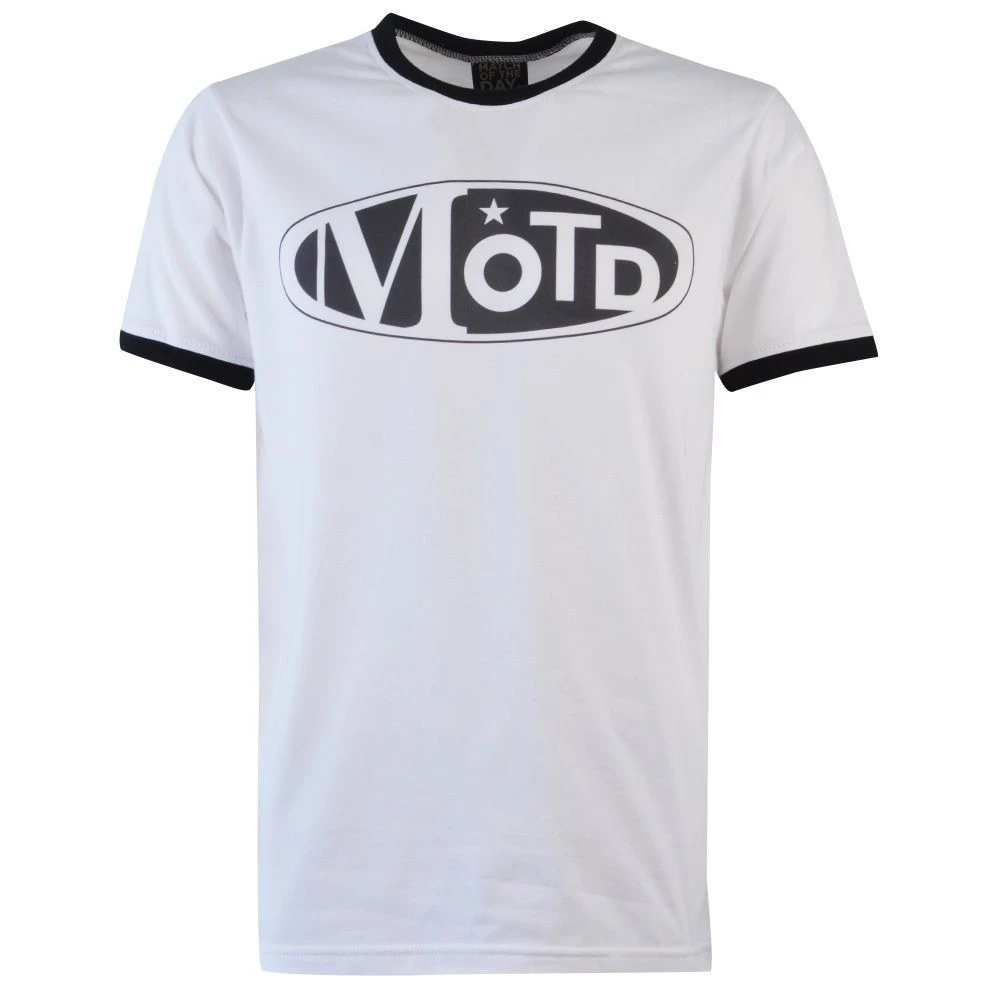 Match Of The Day Star T-Shirt - White/Black