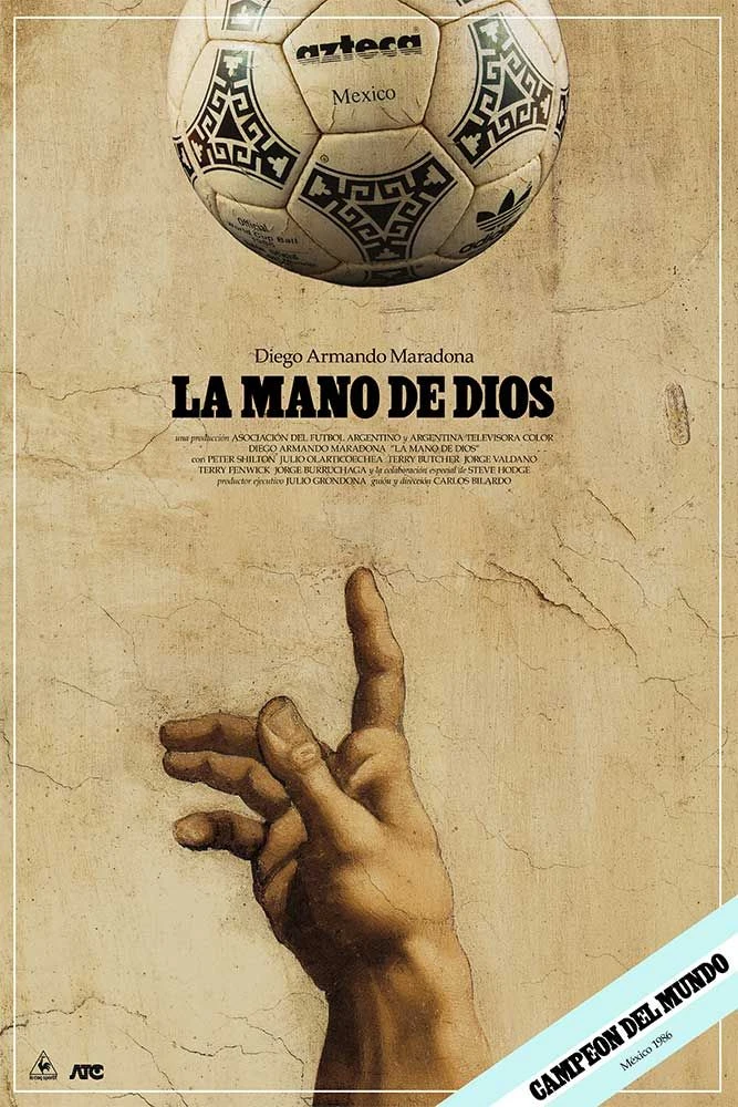 Pennarello: Le Mano De Dios 1986 - White - Image 2