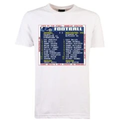 1979 FA Cup Final (Arsenal) Retrotext T-shirt - White