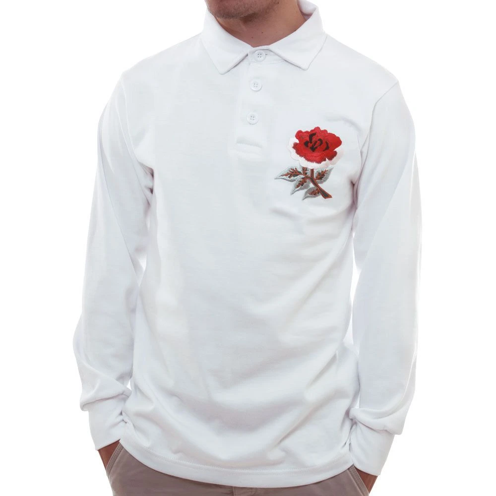 England Rugby 1910 Vintage Rugby Shirt - Image 4