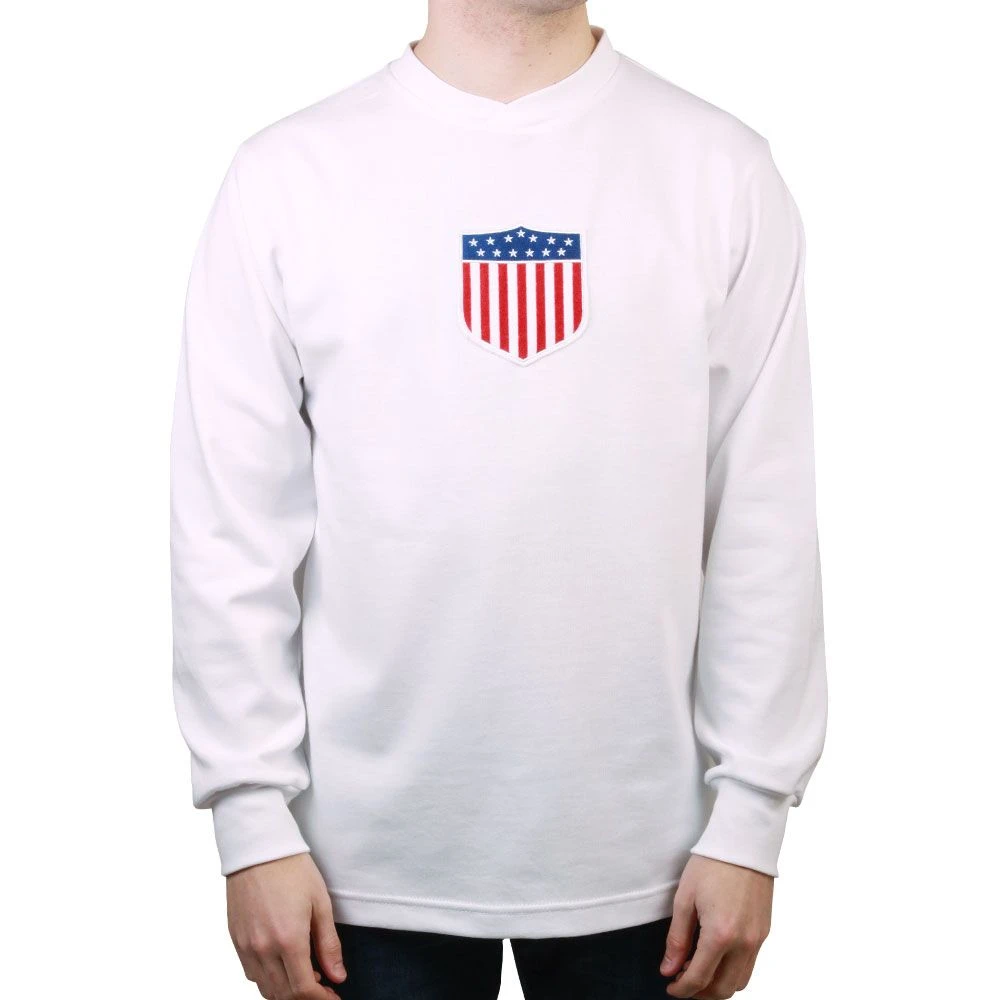 USA 1924 Vintage Rugby Shirt - Image 4