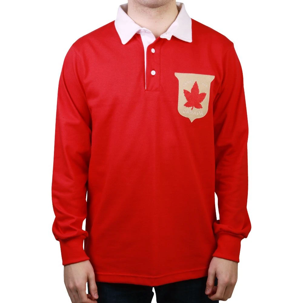 Canada 1902 Vintage Rugby Shirt - Image 4