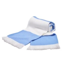 Sky And White Bar Scarf