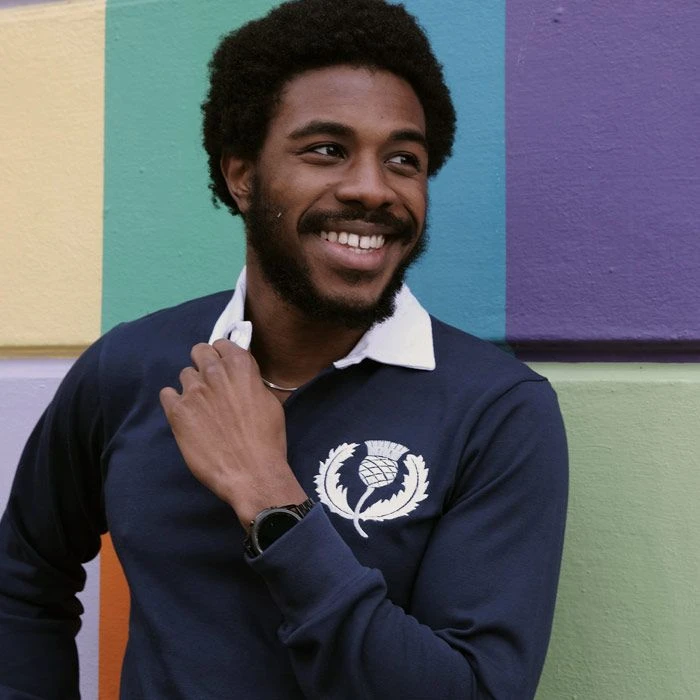 Scotland 1925 Vintage Rugby Shirt - Image 3