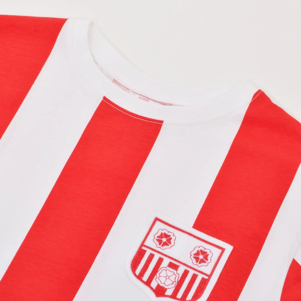 Southampton 12th Man T-Shirt - Red/White Stripe - Image 3