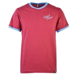 Kids Crystal Palace FC T-Shirt - Maroon/Sky